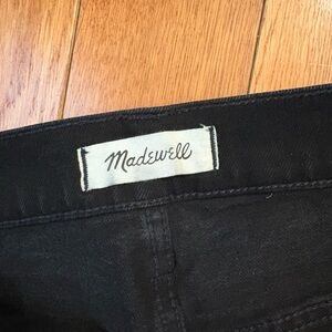 Madewell Women's Classic Black Wide Leg Jeans